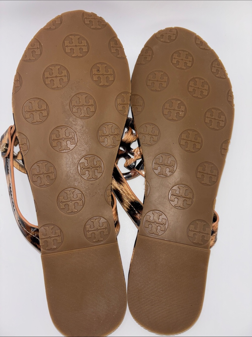 Tory Burch Leopard Print Thong Sandals - Picture 8 of 8